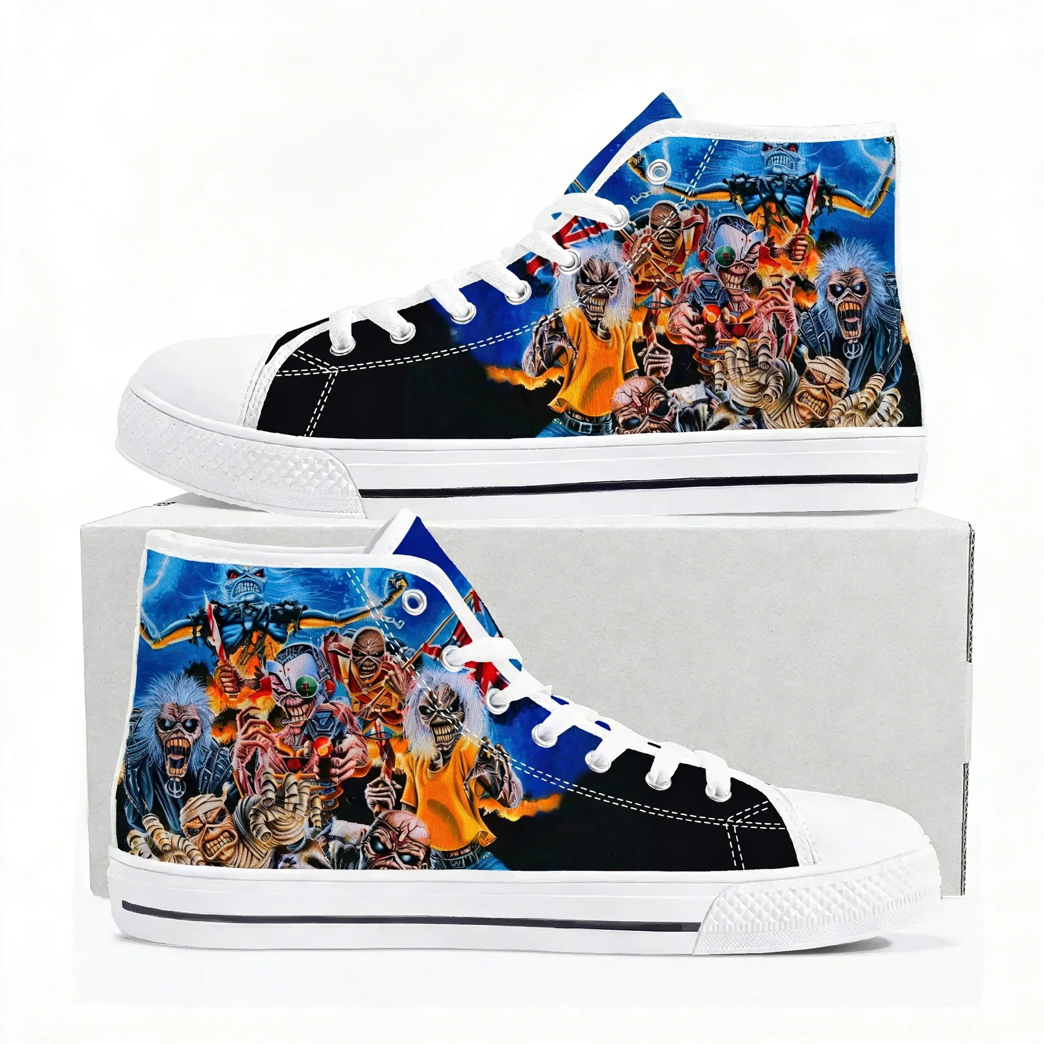 Men Shoes H&M - M-Maidens H-Heavy M-Metal Rock Band Singer