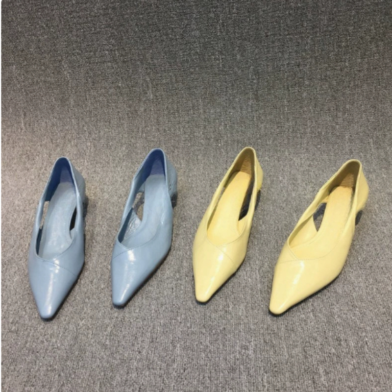 Dress Shoe Pointed - Woman Elegant French Square Toe Mary