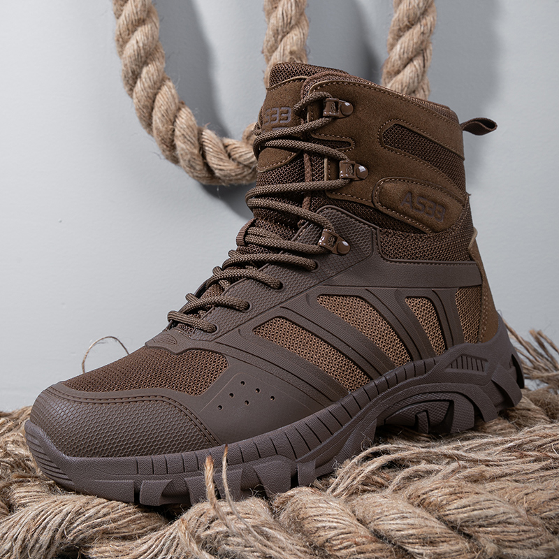 Men'S Shoes Dockers - Men Tactical Boots Lace Up Desert