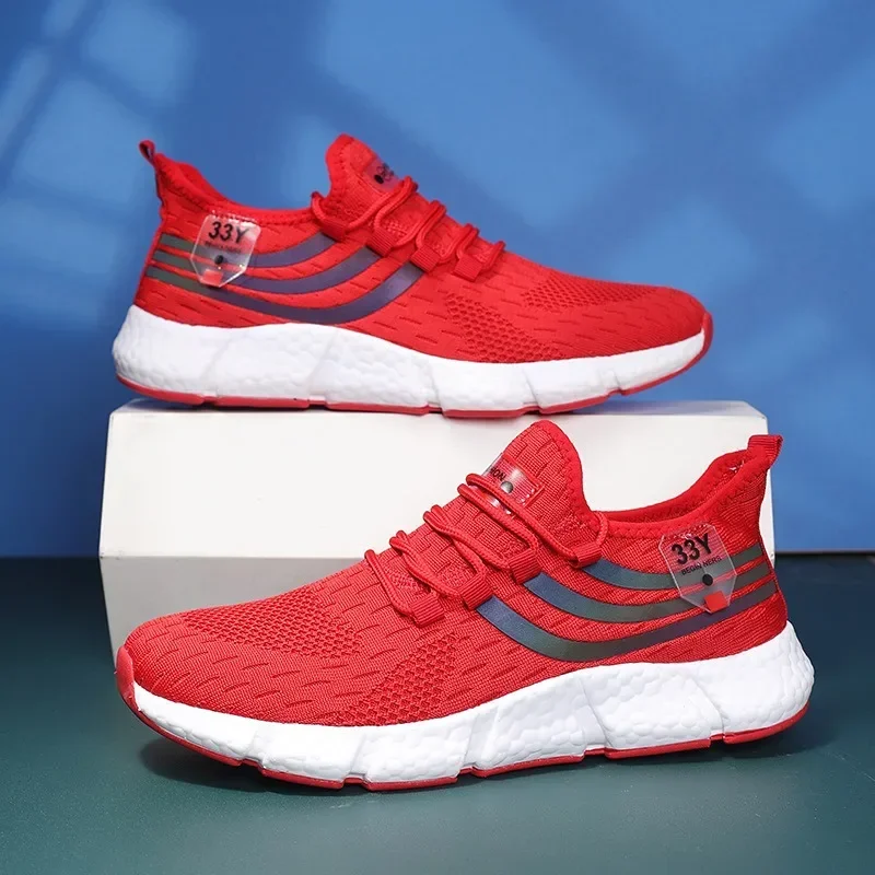 Men Shoes Size Chart - Men's Lace Up Mesh Shoes for