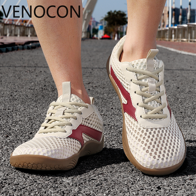 Minimalist Barefoot Shoe - VENOCON Barefoot Men's Sneakers Light Wide
