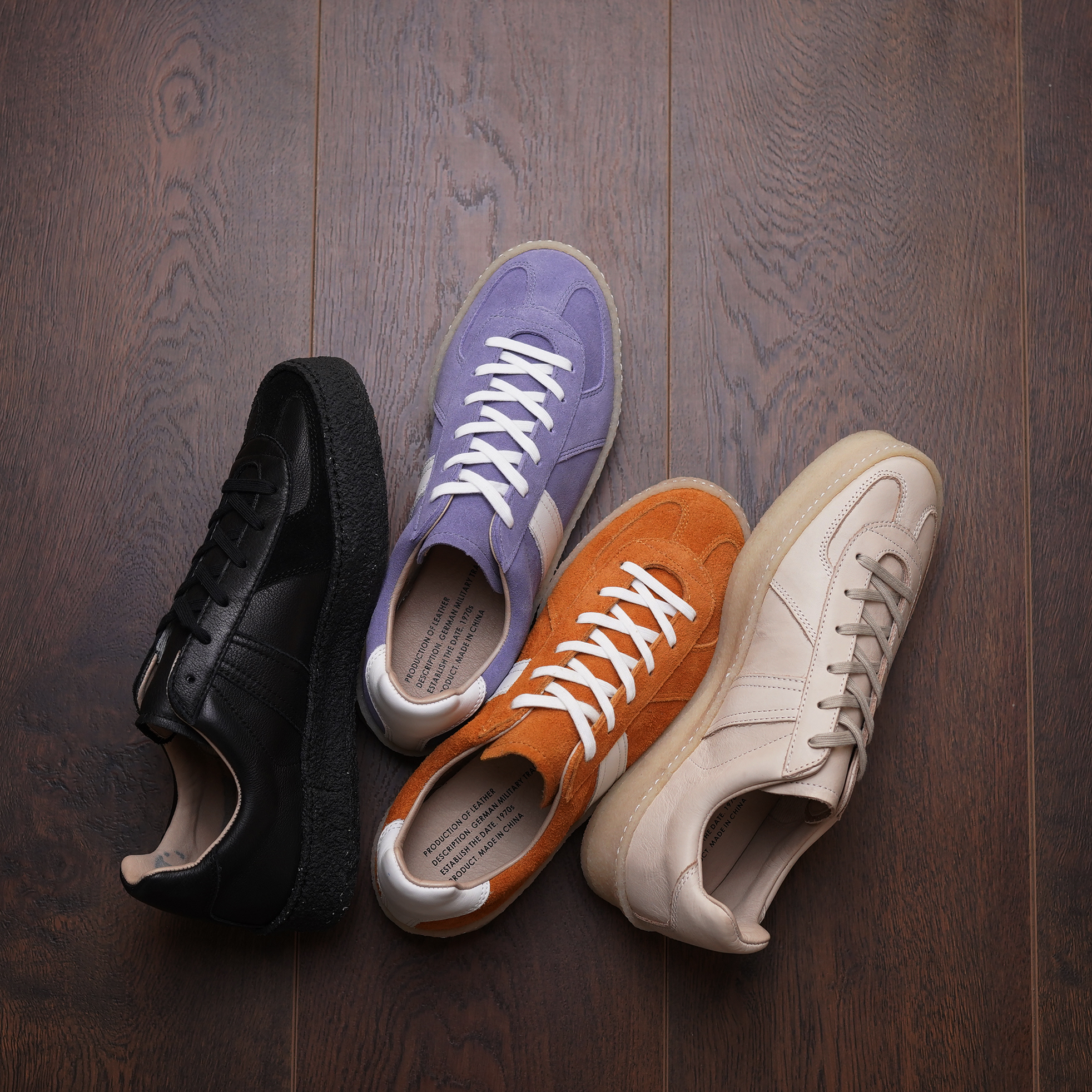 Men'S Shoes Xl - German Military Trainer Shoes Fashion Sneakers
