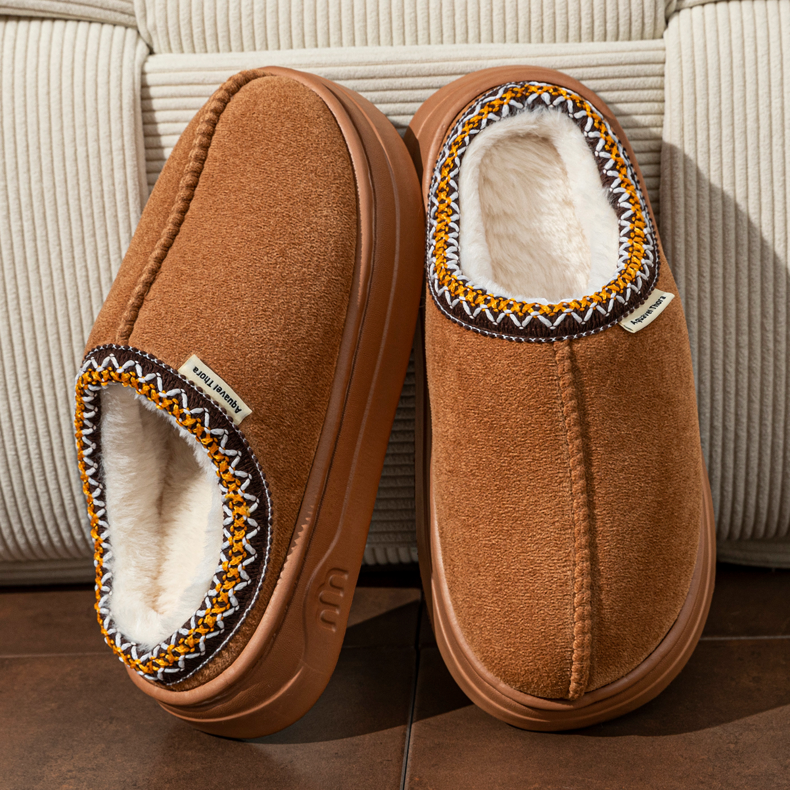 Men'S Shoes Comfort - Winter Women's Slippers Boots Fashion Fuzzy