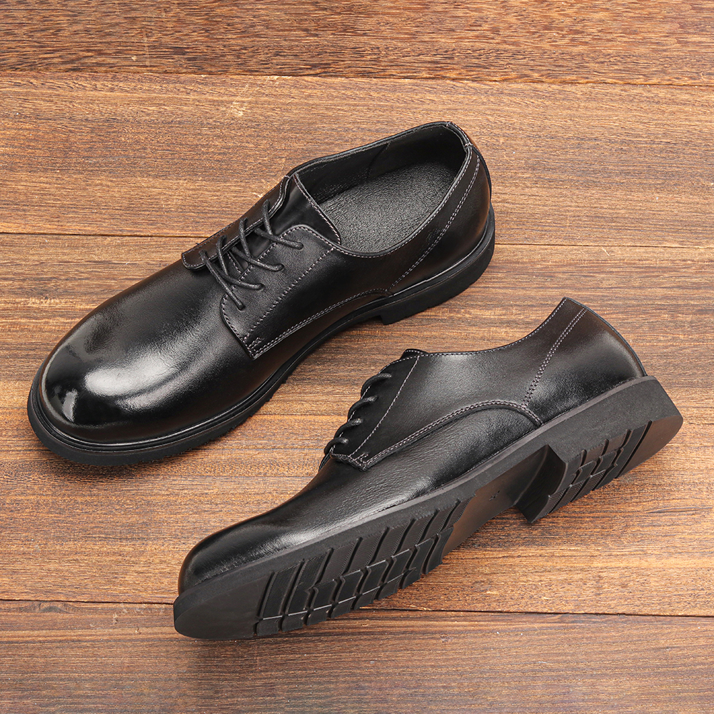 Genuine Leather Men Derby Shoe - Men Shoes Louboutin avaliação e preço