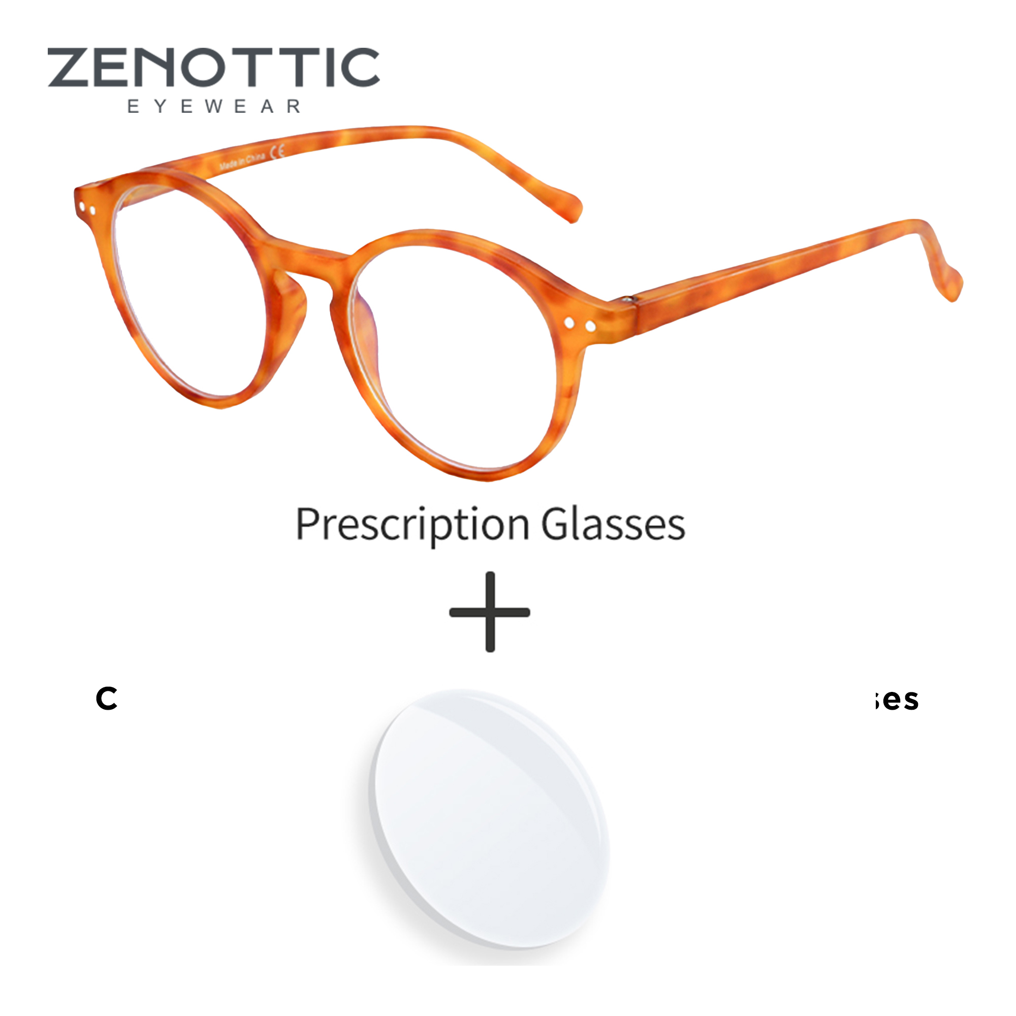 ZENOTTIC Vintage Round Prescri - Men Shoes Zegna avaliação e preço