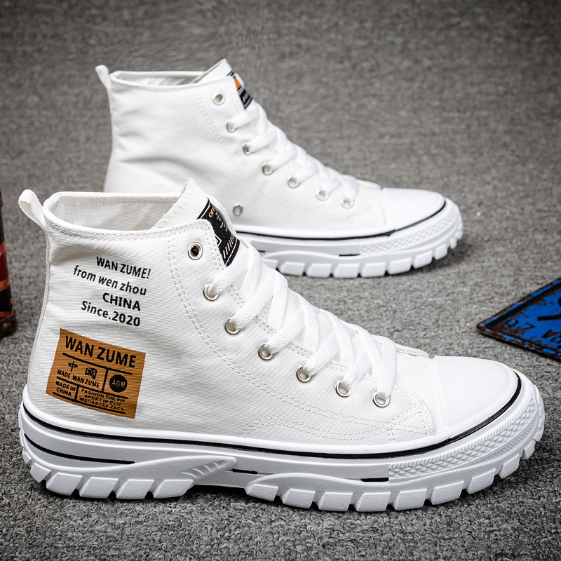 New shoes for man High Top Can - Canvas Sneaker High avaliação e preço