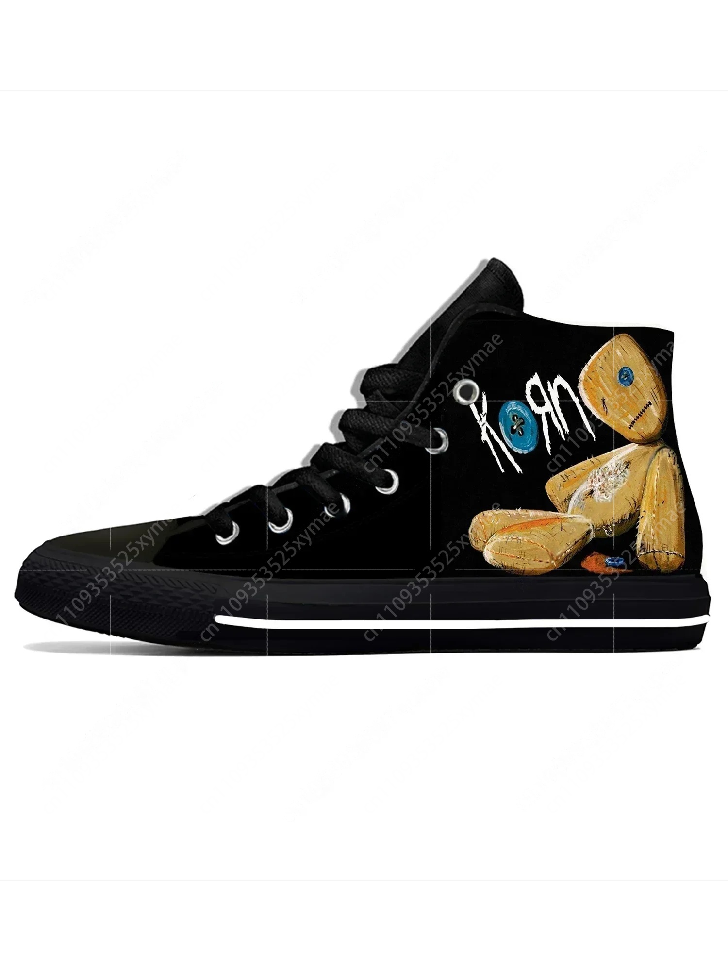 Korn Rock Band High Top Sneake - Men Shoes Runners avaliação e preço