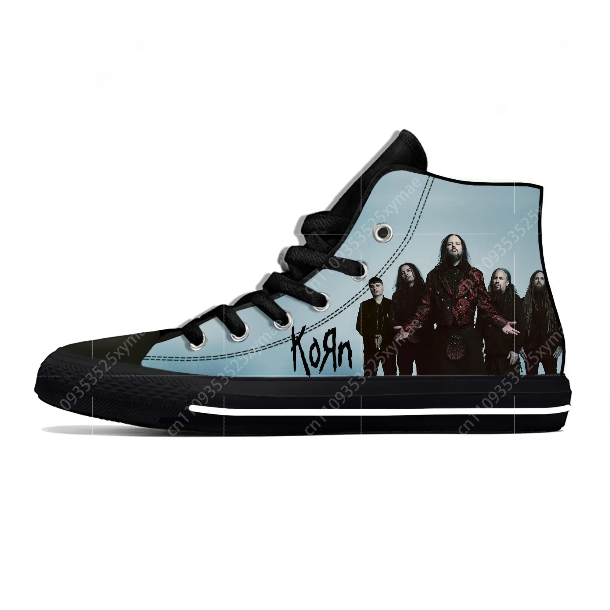Korn Rock Band High Top Sneake - Men Shoes Runners avaliação e preço