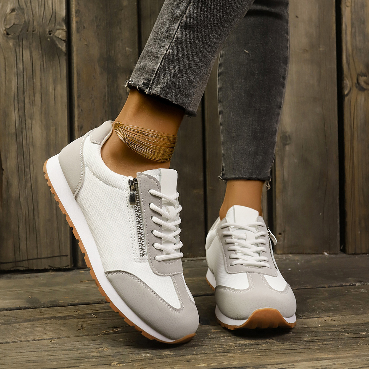 Women Sneakers Lightweight Lea - Men'S Shoes Casual Sneakers avaliação e preço