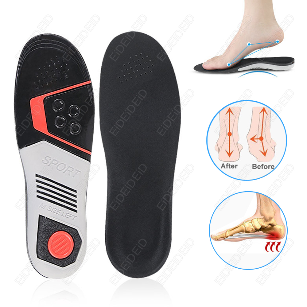 Silicone gel Sport Flat Feet A - Men Shoes Eid avaliação e preço