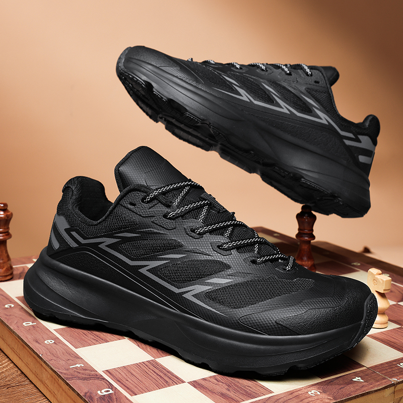 Wide Toe Men Running Sneakers  - Minimalist Barefoot Shoe avaliação e preço
