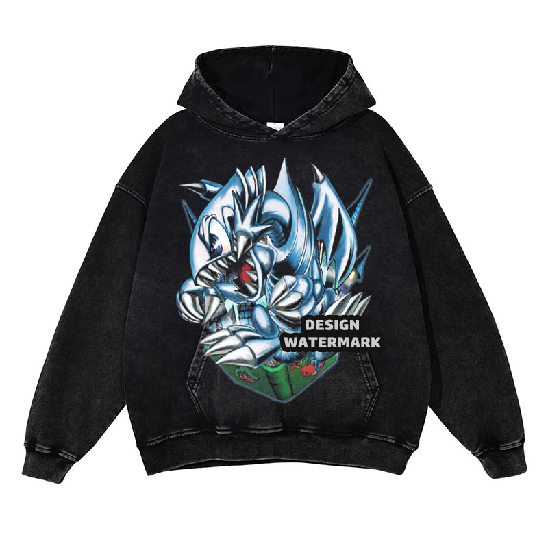 Yu Gi Oh Hoodies Blue Eyes Dra - Men'S Shoes Xl avaliação e preço