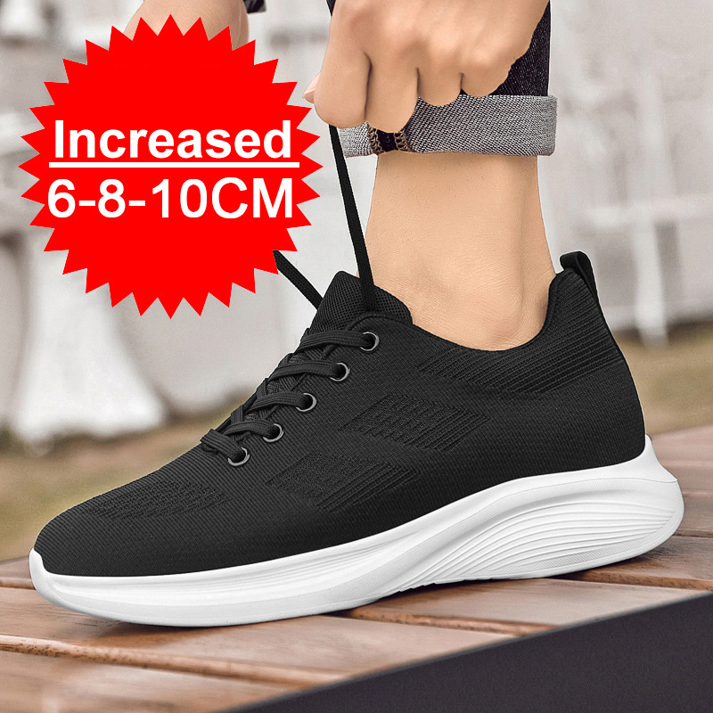 Flying Weaving Breathable Incr - Men Shoes Size Chart avaliação e preço