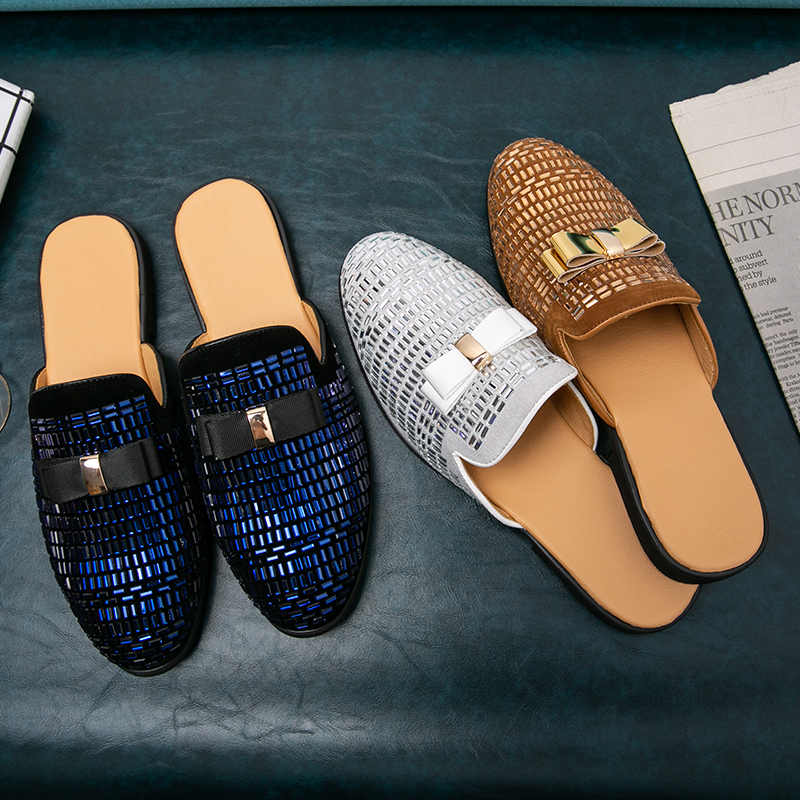 Luxury Brand Mules Italian Sum - Men Shoes Louboutin avaliação e preço