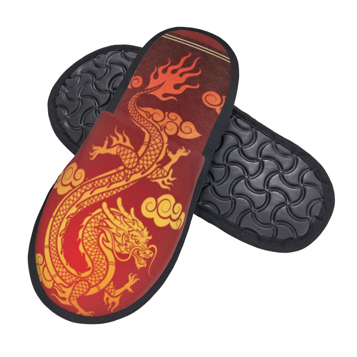 Dragon Illustration Slipper Fo - Men Shoes Illustration avaliação e preço