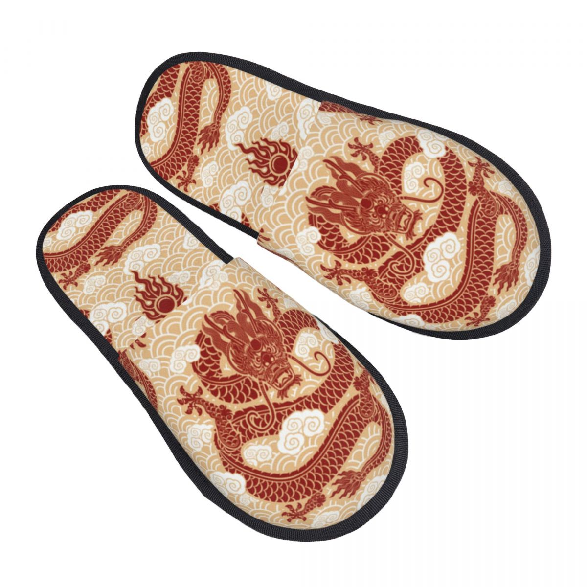 Dragon Illustration Slipper Fo - Men Shoes Illustration avaliação e preço