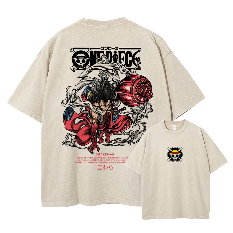 Anime Nika Luffy T Shirt Vinta - Men'S Shoes Xl avaliação e preço