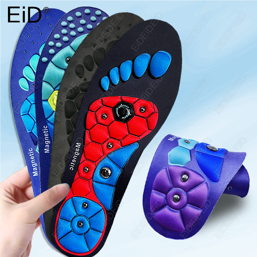 Magnetic Massage Insoles Acupr - Men Shoes Eid avaliação e preço