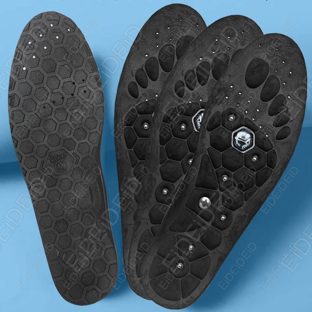 Magnetic Massage Insoles Acupr - Men Shoes Eid avaliação e preço