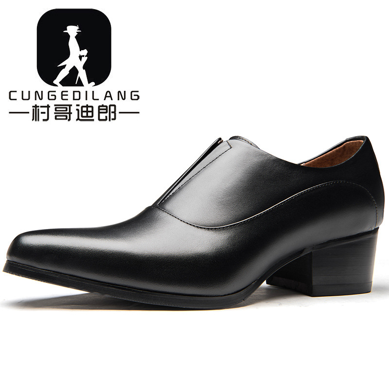 Men's Leather Shoes with High  - Men Shoes Louboutin avaliação e preço