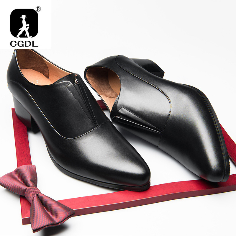 Men's Leather Shoes with High  - Men Shoes Louboutin avaliação e preço