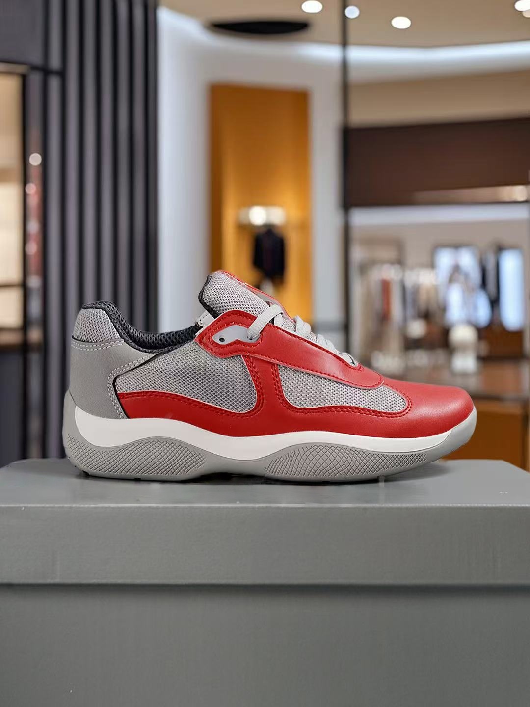 2026 New Hot brand luxury plat - Men Shoes Prada avaliação e preço