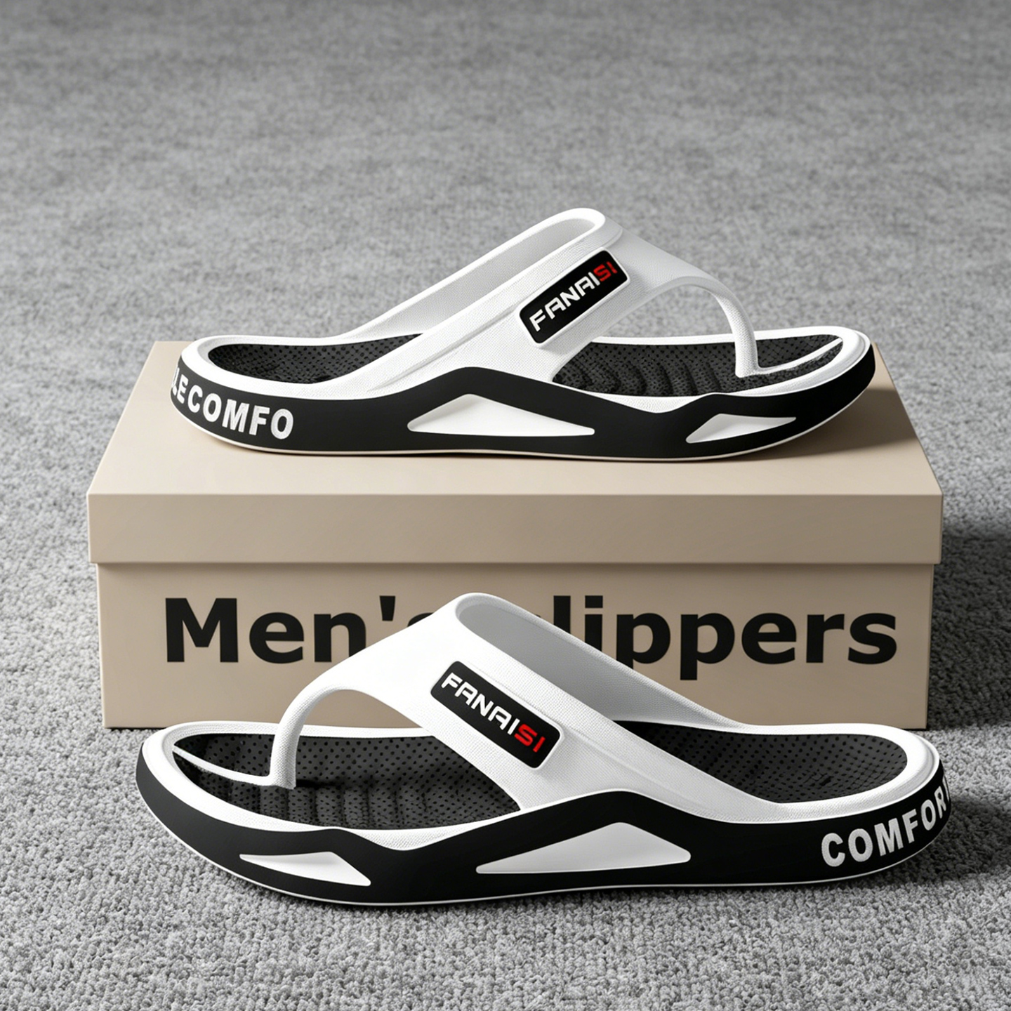 New Men's Summer Sandals, Non- - Flip Flop Beach Men avaliação e preço