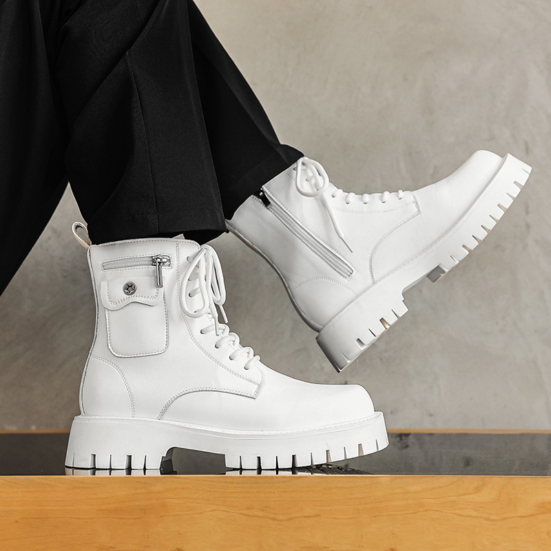 2025 Trend Men Boots Sneakers  - Men'S Shoes Dockers avaliação e preço