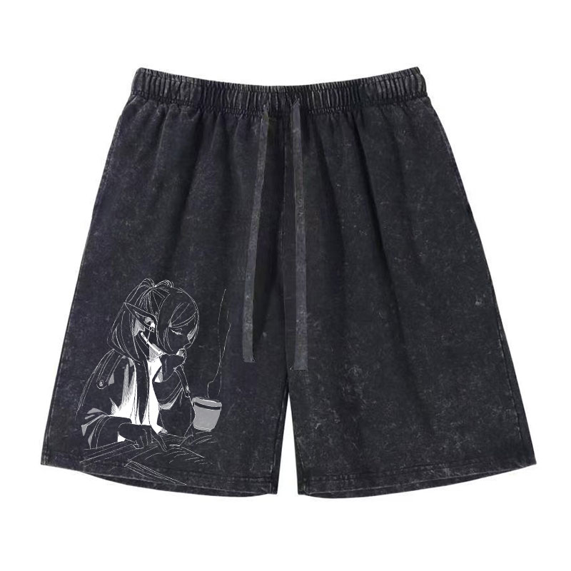 Anime Frieren Shorts Vintage W - Men'S Shoes Xl avaliação e preço