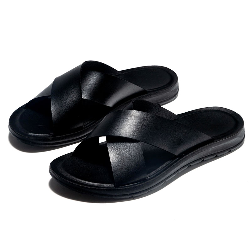Italian PU Leather Slippers Me - Men Shoes Louboutin avaliação e preço