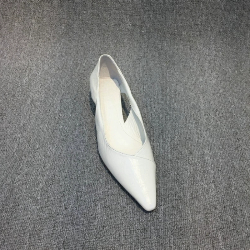 Woman Elegant French Square To - Dress Shoe Pointed avaliação e preço
