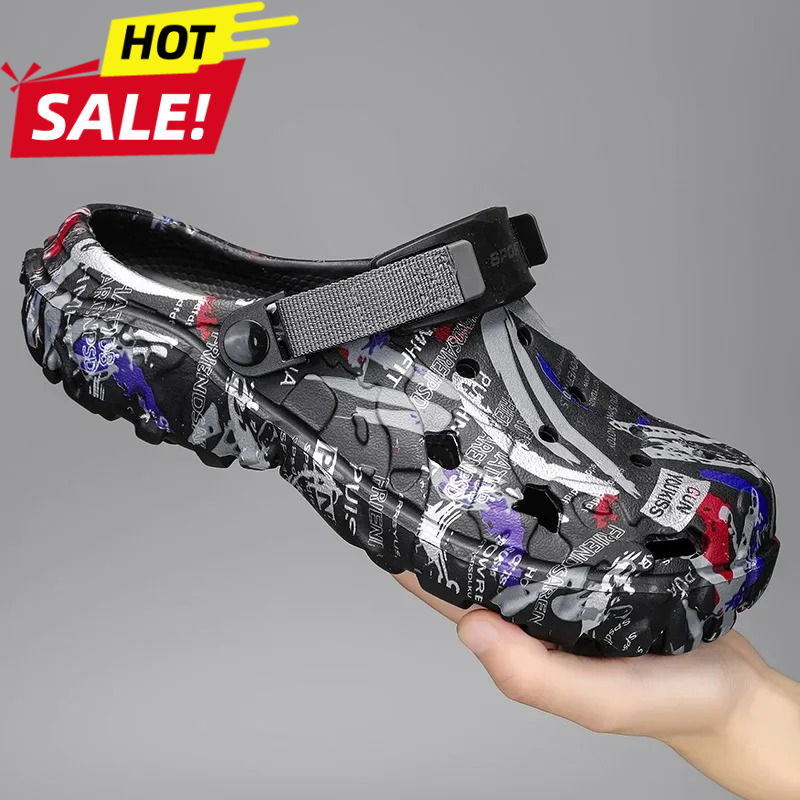 2026 Summer Men Sandals Clogs  - Men Shoes Runners avaliação e preço
