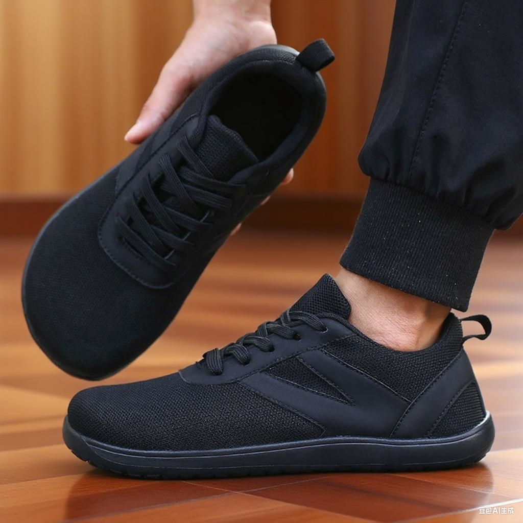 Mesh Barefoot Shoes Men's Wide - Minimalist Barefoot Shoe avaliação e preço