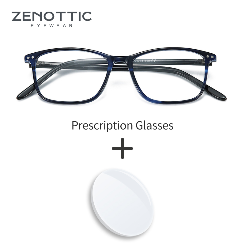 ZENOTTIC Square Acetate Prescr - Men Shoes Zegna avaliação e preço