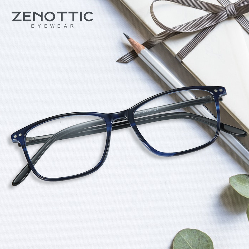ZENOTTIC Square Acetate Prescr - Men Shoes Zegna avaliação e preço