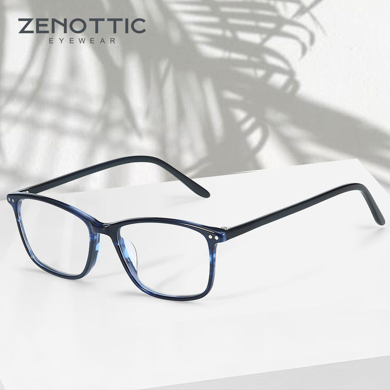 ZENOTTIC Square Acetate Prescr - Men Shoes Zegna avaliação e preço