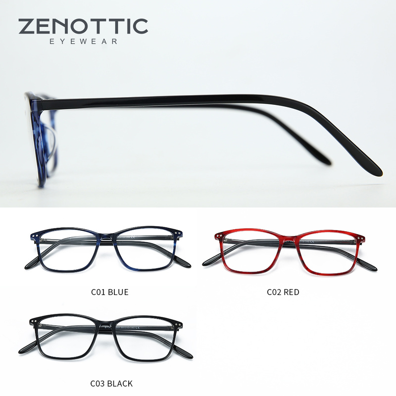 ZENOTTIC Square Acetate Prescr - Men Shoes Zegna avaliação e preço