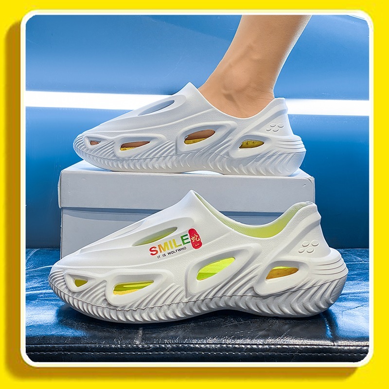 New EVA Men Sandals Couple Sof - Men Shoes Runners avaliação e preço
