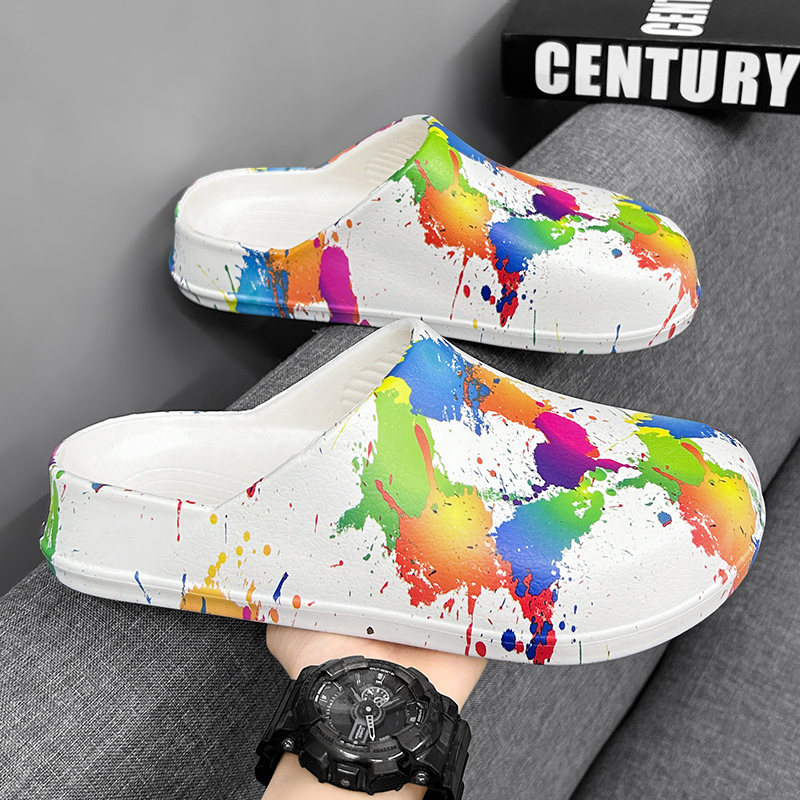 Men Women Graffiti Clogs EVA S - Men'S Shoes Dockers avaliação e preço