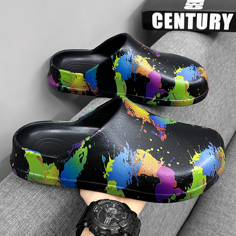 Men Women Graffiti Clogs EVA S - Men'S Shoes Dockers avaliação e preço