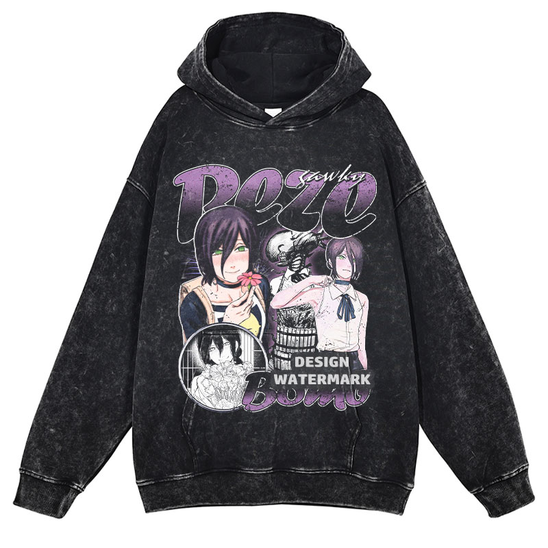 Anime Chainsaw Man Hoodies Den - Men'S Shoes Xl avaliação e preço