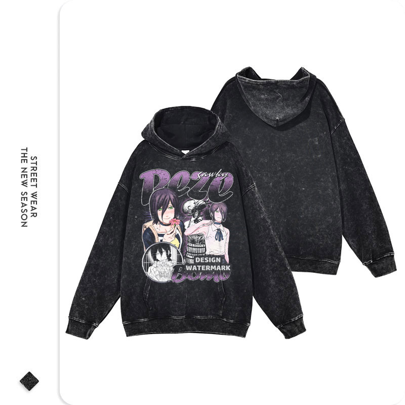 Anime Chainsaw Man Hoodies Den - Men'S Shoes Xl avaliação e preço