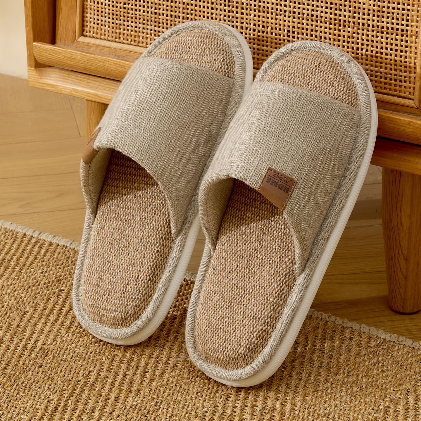New Linen Women Slippers Comfo - Men'S Shoes Comfort avaliação e preço