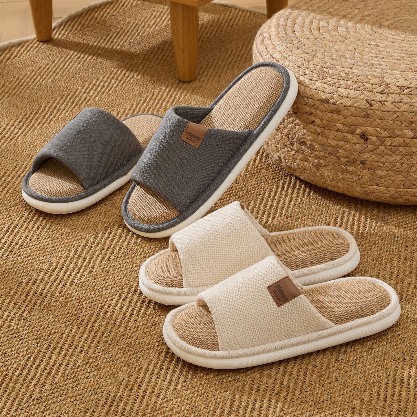 New Linen Women Slippers Comfo - Men'S Shoes Comfort avaliação e preço
