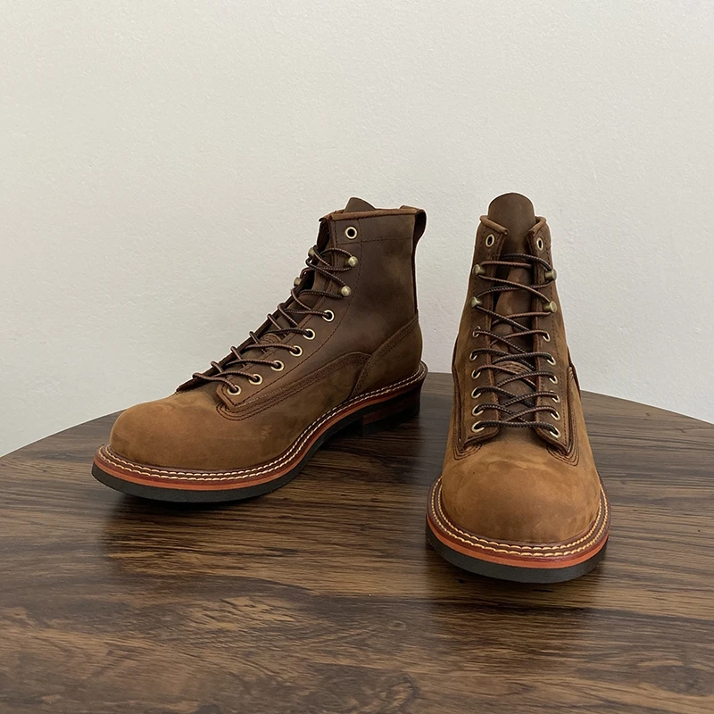 Vintage British Men Ankle Boot - Men'S Shoes Dockers avaliação e preço