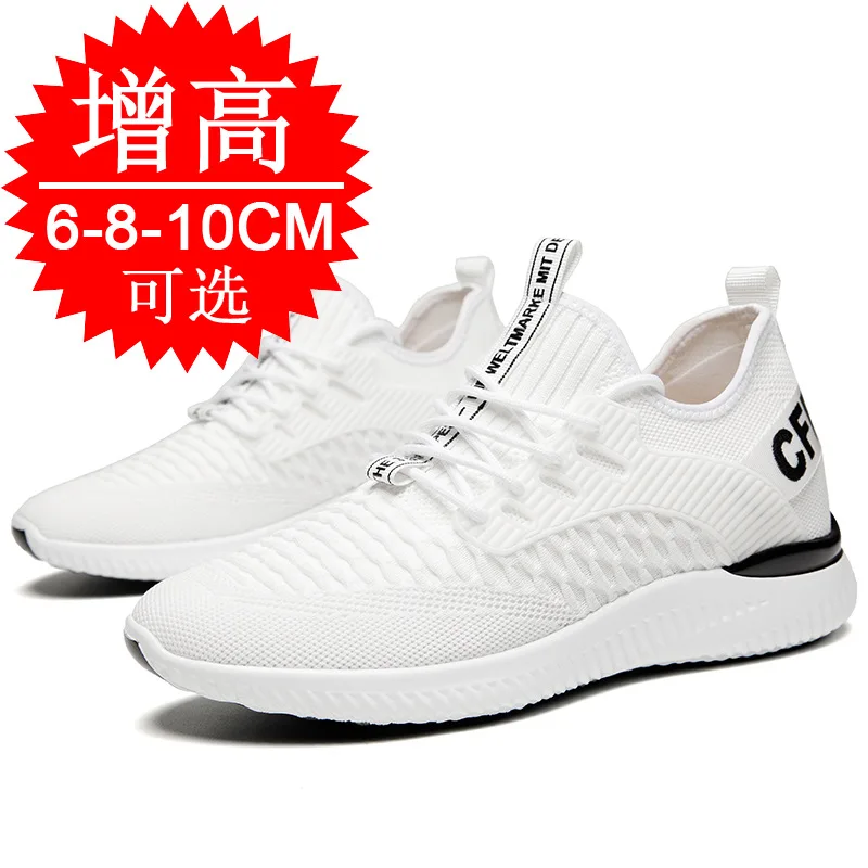 Men Breathable Height Increase - Men Shoes Size Chart avaliação e preço