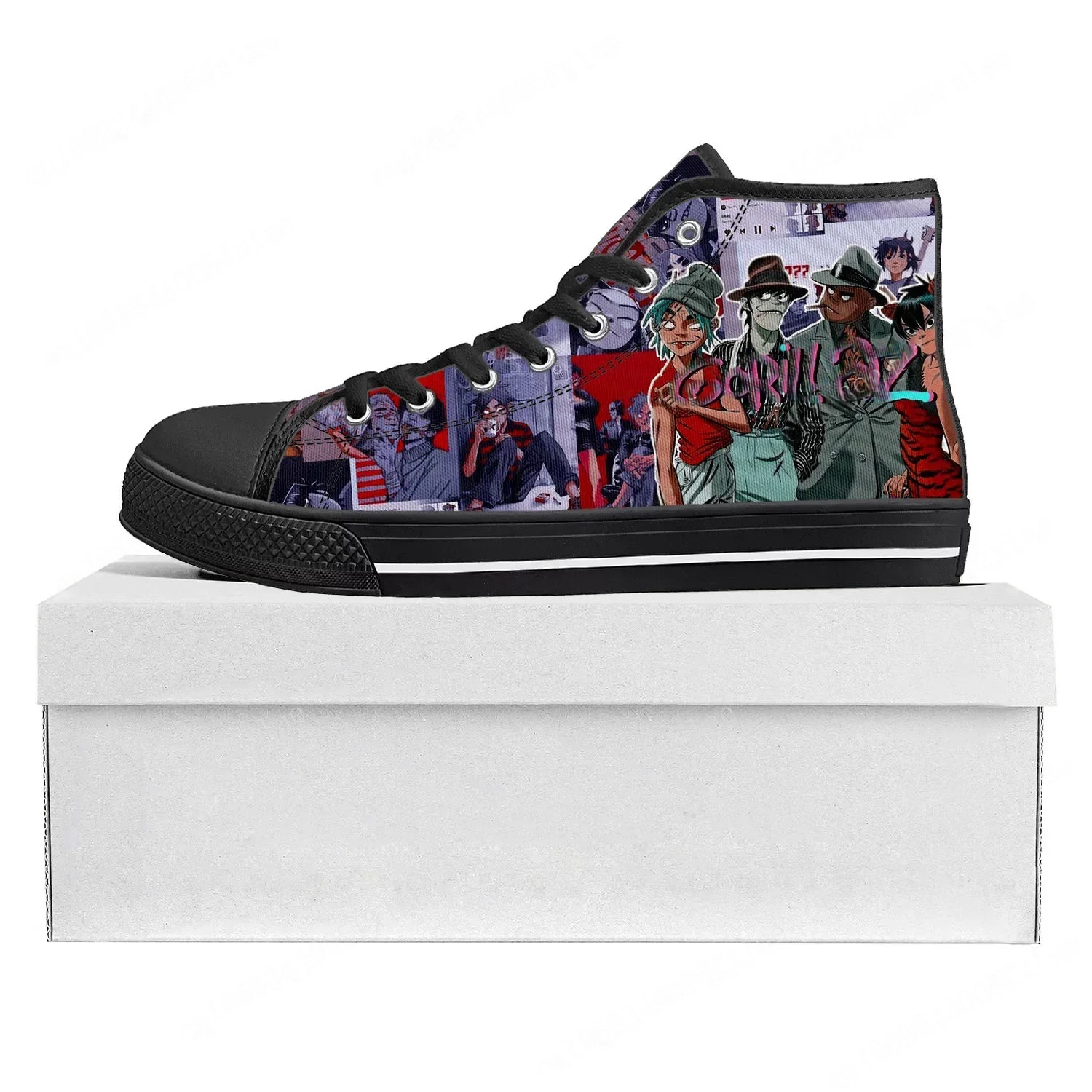 Gorillaz Band High Top High Qu - Canvas Sneaker High avaliação e preço