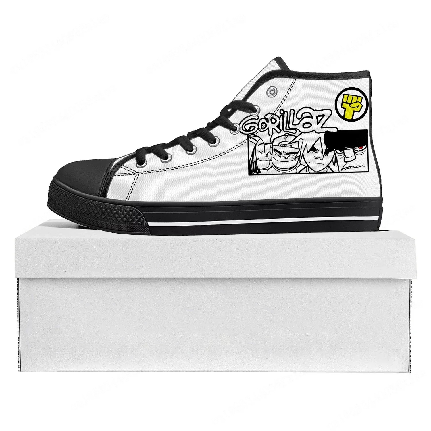 Gorillaz Band High Top High Qu - Canvas Sneaker High avaliação e preço
