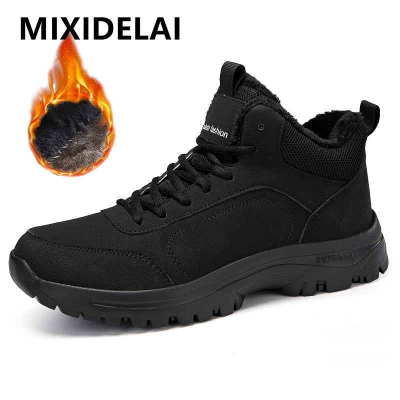 Winter Men's Boots Warm Plush  - Men'S Shoes Dockers avaliação e preço