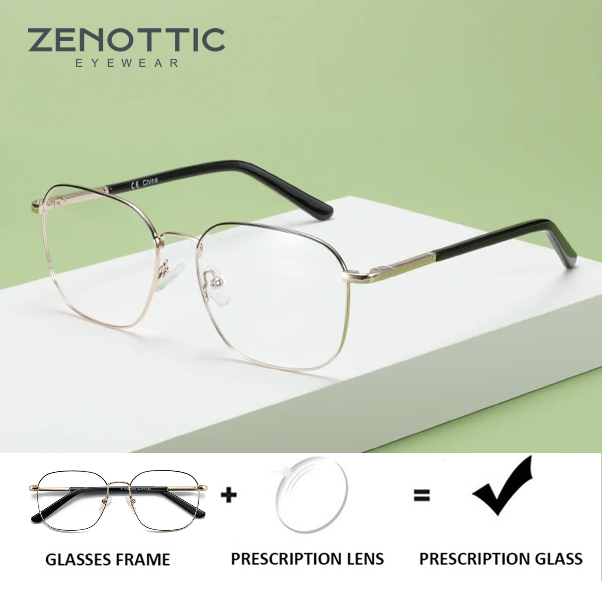 ZENOTTIC Square Progressive Pr - Men Shoes Zegna avaliação e preço